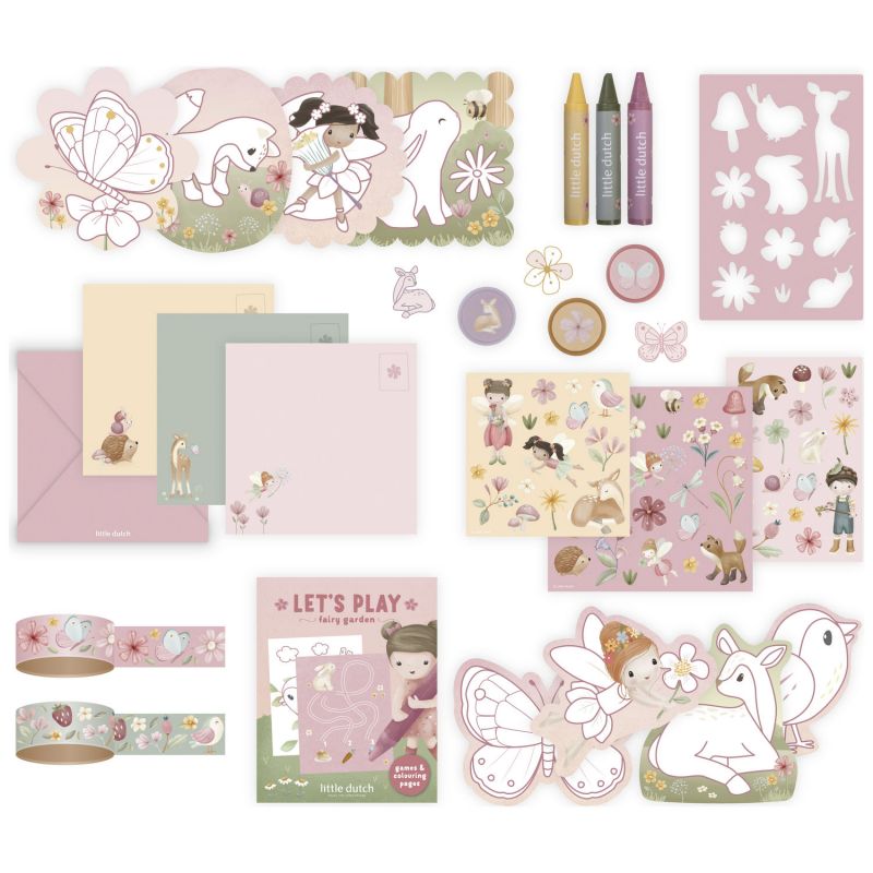 Valisette d'activités créatives Rosa Fairy Garden Little Dutch Produit 3