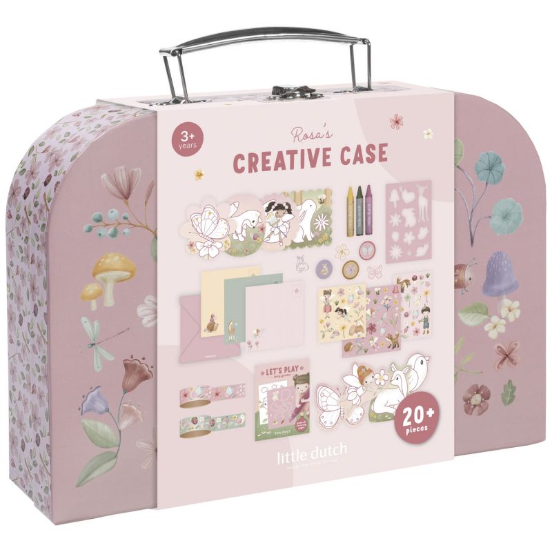 Valisette d'activités créatives Rosa Fairy Garden Little Dutch Packaging 4