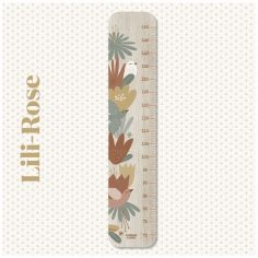 Toise en bois XXL Oiseaux Lili Rose personnalisable - Charlie et Suzie