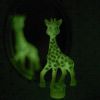 Boîte à bijoux musicale phosphorescente Sophie La Girafe rose  par Trousselier