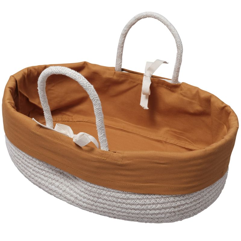 Couffin pour poupée ocre Fabelab