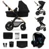 Poussette trio Moov 2 Pure Black Kinderkraft Produit 1