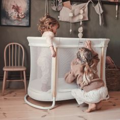 Berceau évolutif blanc