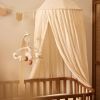 Ciel de lit Stripe Oatmeal-Hazel (245 cm) Jollein Ambiance 2