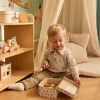 Ciel de lit Stripe Oatmeal-Hazel (245 cm) Jollein Ambiance 8