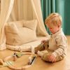 Ciel de lit Stripe Oatmeal-Hazel (245 cm) Jollein Ambiance 9