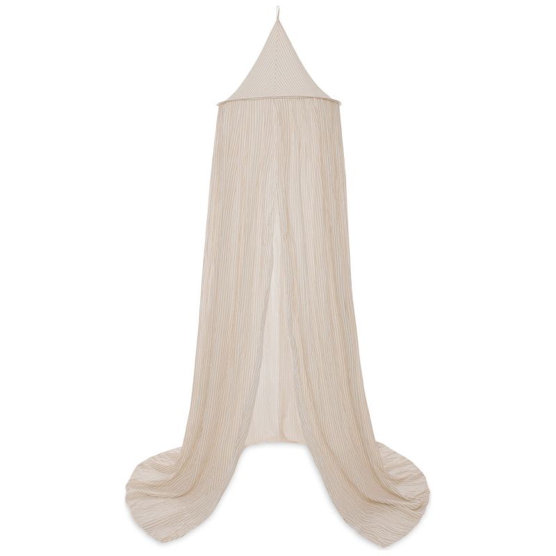 Ciel de lit Stripe Oatmeal-Hazel (245 cm) Jollein Produit 1