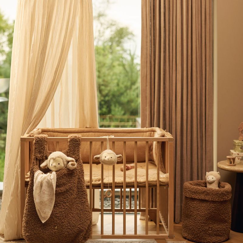 Ciel de lit Stripe Oatmeal-Hazel (245 cm) Jollein Ambiance 4