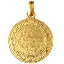 Médaille Agnel de Louis X 18 mm (or jaune 750°)  par Monnaie de Paris