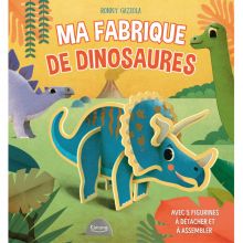 Livre d'activités Ma fabrique de dinosaures  par Editions Kimane