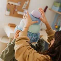 Jeu de motricité Stapelstein Inside Set cool pastel