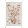 Tapis rectangulaire Flowerbear (100 x 150 cm) - Nattiot