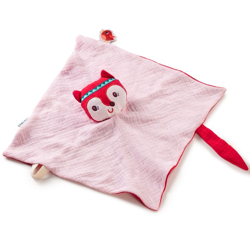Doudou attache sucette Alice la renarde Lilliputiens