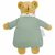 Variation Vert d'eau, marron, blanc du produit Doudou avec hochet Ours Celadon de la marque Trousselier