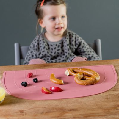 Set de table Arc-en-ciel Vieux rose