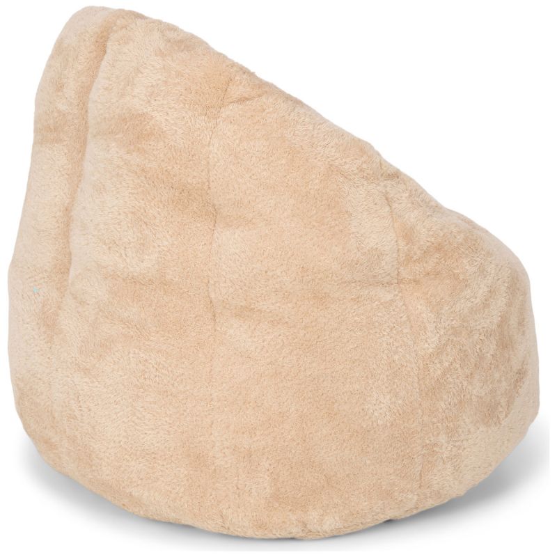 Pouf bouclette Soft Beige Little Dutch Produit 2