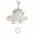 Variation Ecru, vert d'eau du produit Peluche musicale Animals Laurel de la marque Baby's Only