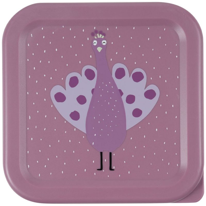 Lot de 3 boîtes à goûter Mrs. Peacock Trixie Produit 5