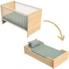 Lit évolutif Little big bed Vanille (70 x 140 cm) - Sauthon mobilier