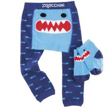 Legging et chaussettes Sherman le requin (12-18 mois)  par Zoocchini