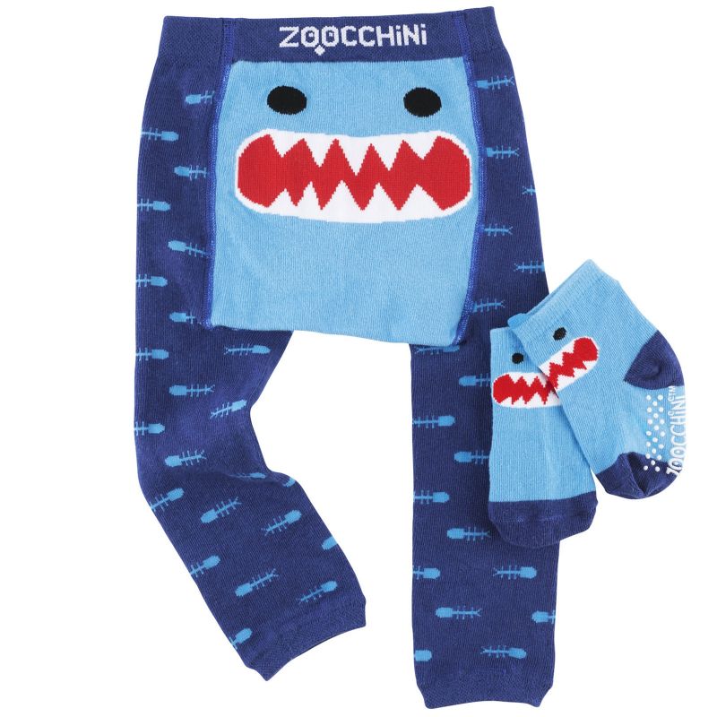 Legging et chaussettes Sherman le requin (12-18 mois) Zoocchini
