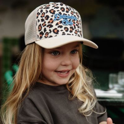 Casquette Léopard Dreamers Club Bleu (9-18 mois)