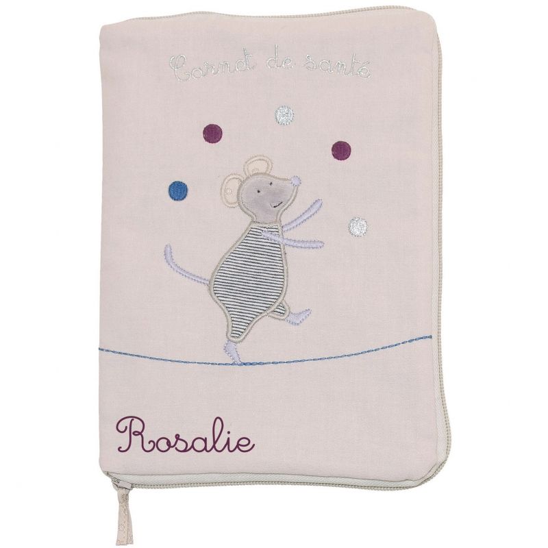 Protège carnet de santé personnalisable Aimé et Céleste Moulin Roty