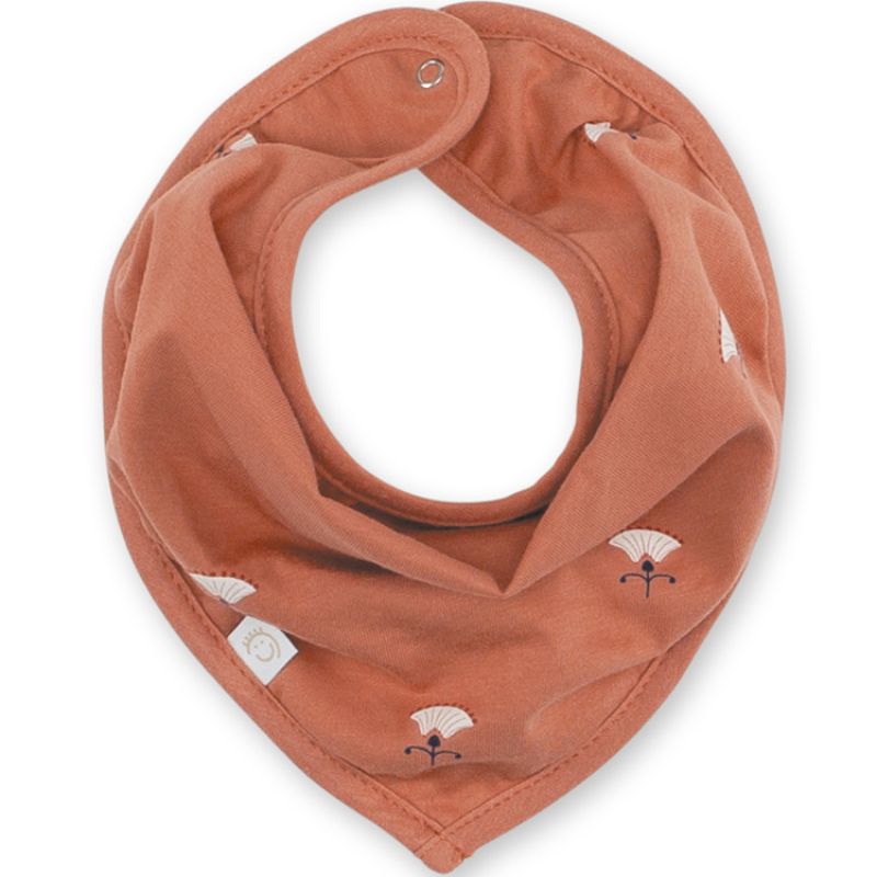 Bavoir bandana Odete terracotta Bemini