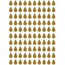 Stickers muraux gouttes dorées  par Lilipinso