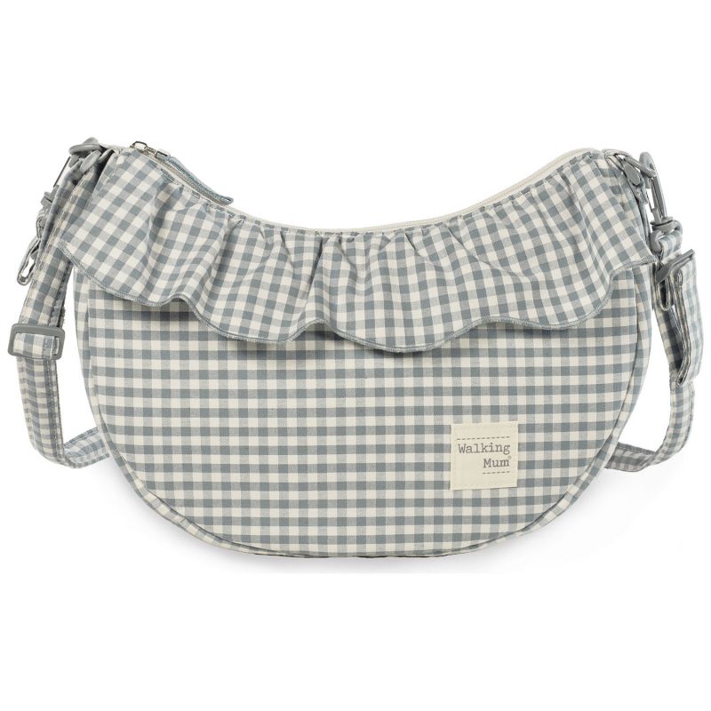 Sac bandoulière Gondole Praliné Vichy Matcha Walking Mum Produit 1