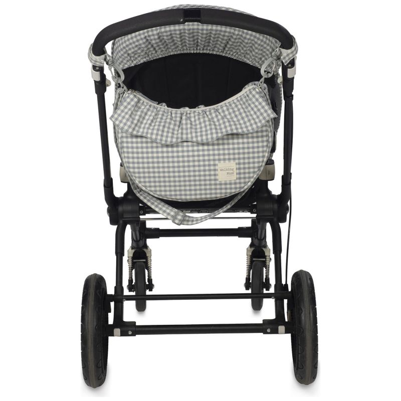 Sac bandoulière Gondole Praliné Vichy Matcha Walking Mum Produit 3