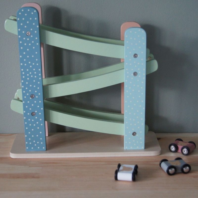 Circuit voiture en bois looping Teddy Jabadabado Ambiance 4