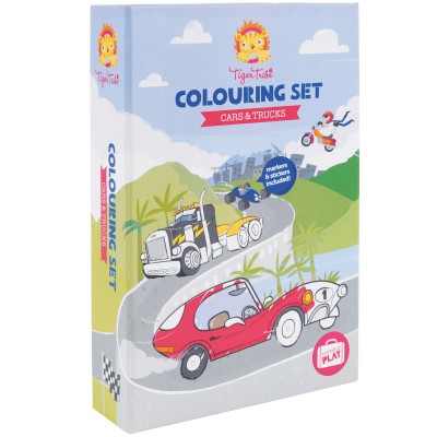 Kit de coloriage Voitures et camions