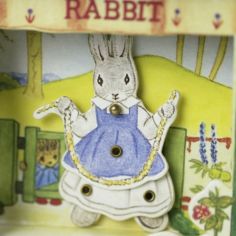 Mini dancing musical Little grey rabbit