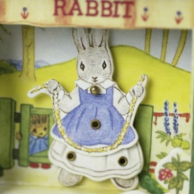 Mini dancing musical Little grey rabbit