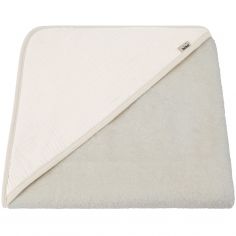 Cape de bain crème (95 x 95 cm) - BEBEL