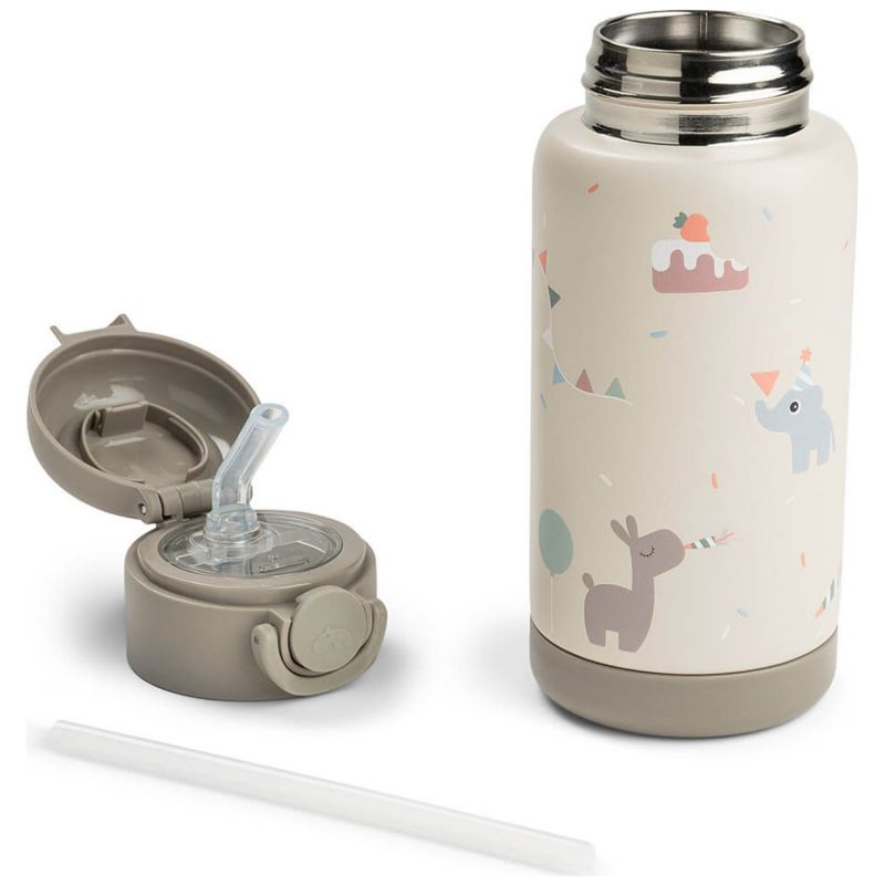 Gourde à paille isotherme Celebration Sable (340 ml) Done by Deer Produit 5