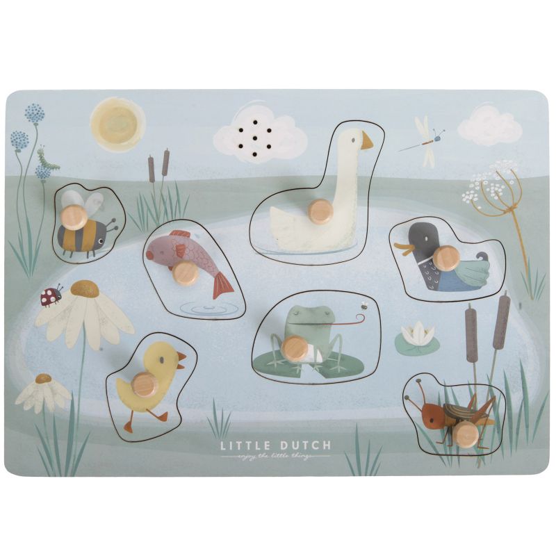 Puzzle sonore Little Goose (7 pièces) Little Dutch