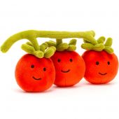 Peluche Vivacious Vegetables Tomates cerises (21 cm)