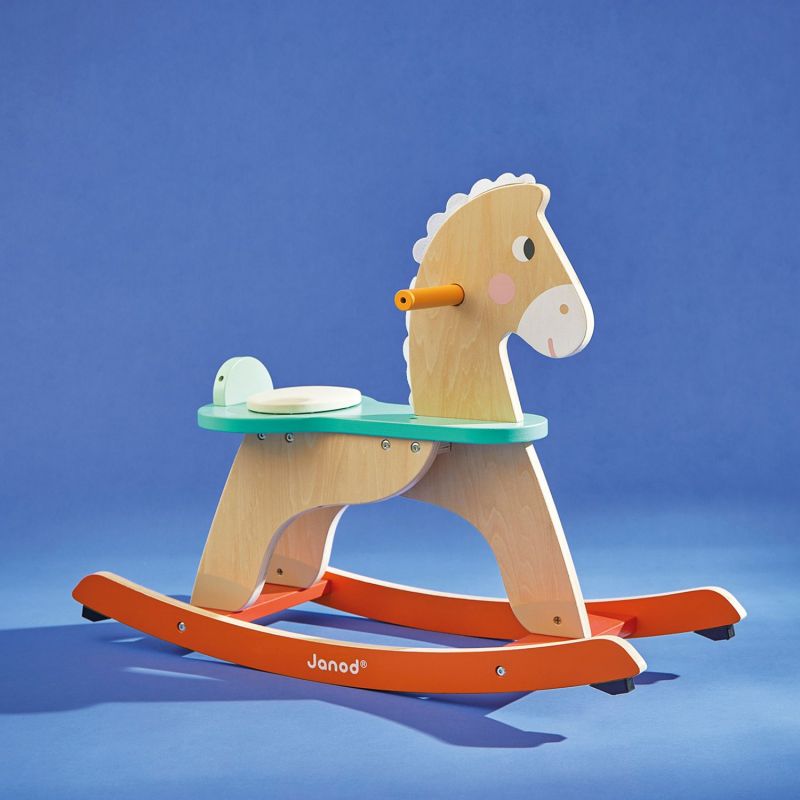 Cheval à bascule Zigolos Janod Ambiance 8