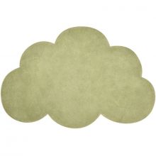 Tapis nuage vert tilleul (67 x 100 cm)  par Lilipinso