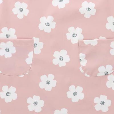 Tablier de cuisine froufrou en tissu imperméable fleurs