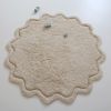 Tapis rond Sweet April Ecru (110 cm)  par Nattiot