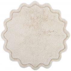 Tapis rond Sweet April Ecru (110 cm) - Nattiot