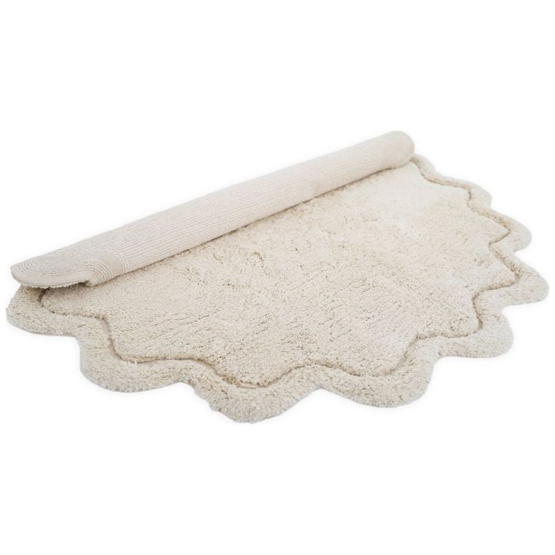 Tapis rond Sweet April Ecru (110 cm) Nattiot Produit 3