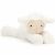 Variation Blanc, beige, noir du produit Peluche Smudge Agneau (24 cm) de la marque Jellycat