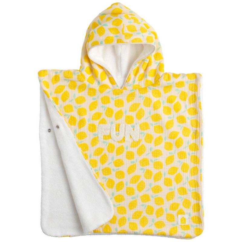 Poncho de plage Citron Pop (1-3 ans) Sauthon Produit 3
