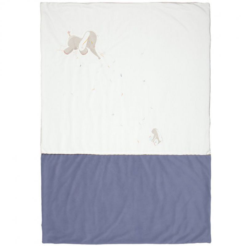 Couverture veloudoux Bao et Wapi (100 x 140 cm) Noukie's