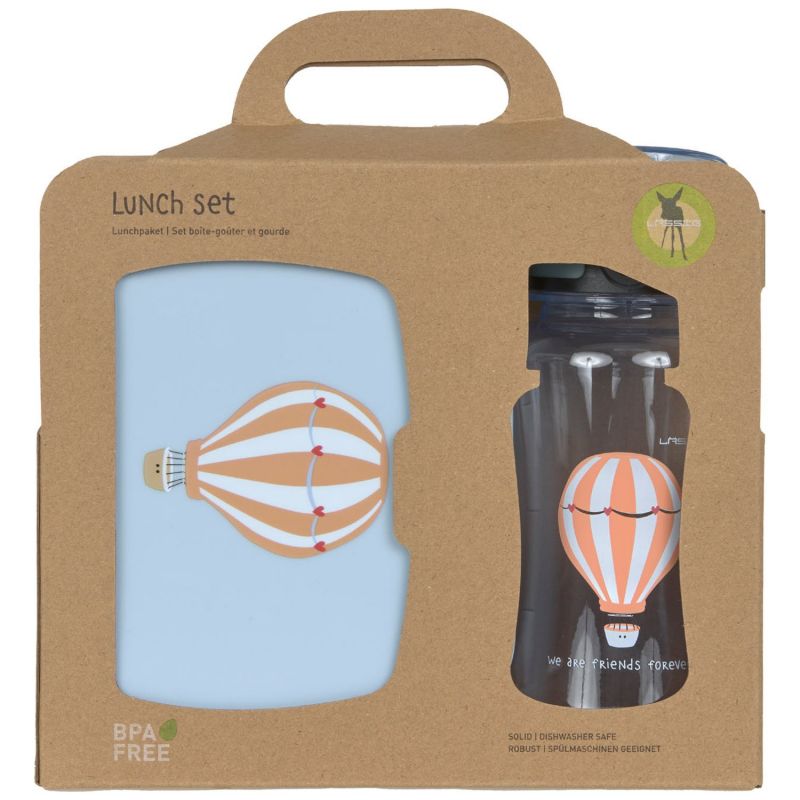 Lunch Set boîte à goûter et gourde Tiny Drivers Montgolfière (0,46 L) Lässig Packaging 9