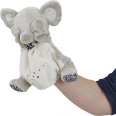 Doudou marionnette éléphant (24 cm)